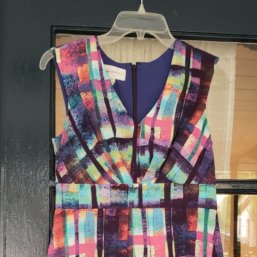 Donna Morgan Abstract Cocktail Dress